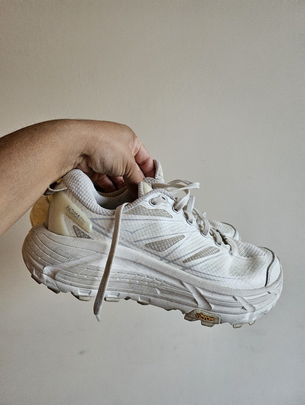 Hoka Mafate Speed 2 Sneaker White Womens 7